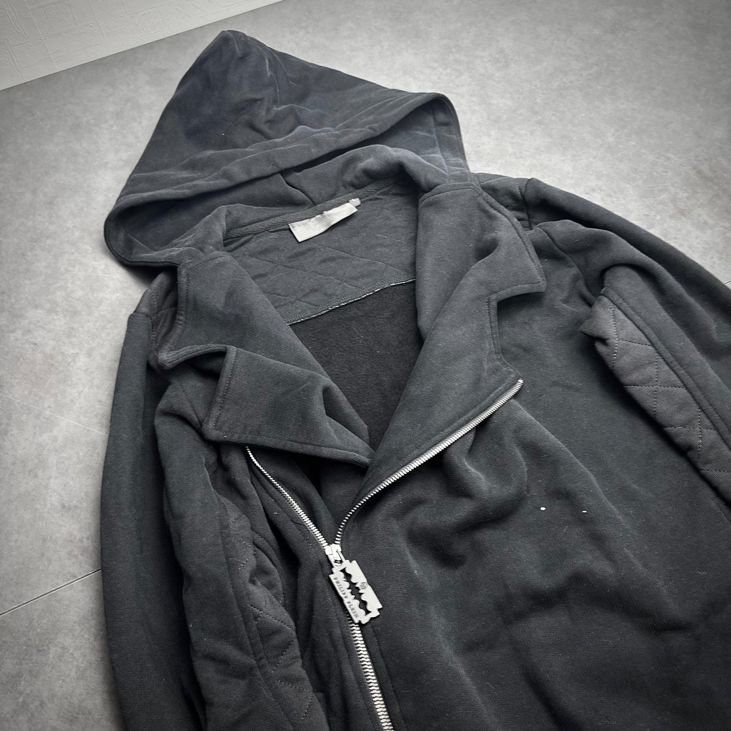 Philipp plein Razorblade side zip hoodie