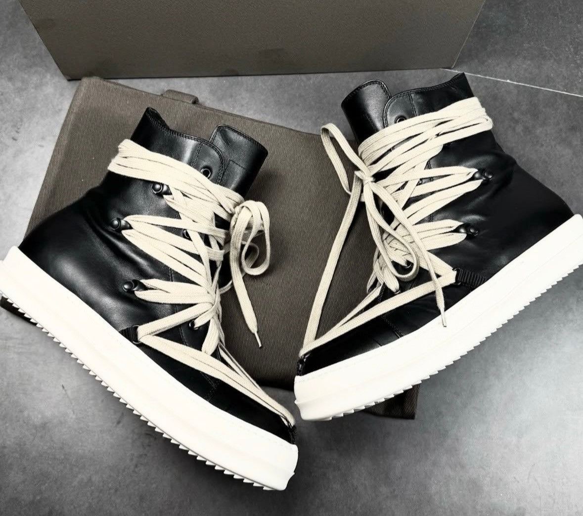 Rick owens megalace ramones