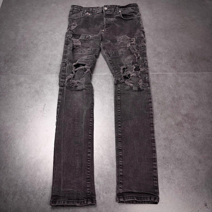 Philipp plein shotgun skull denim