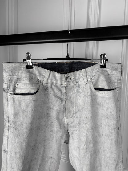 Maison Margiela x H&M painted denim