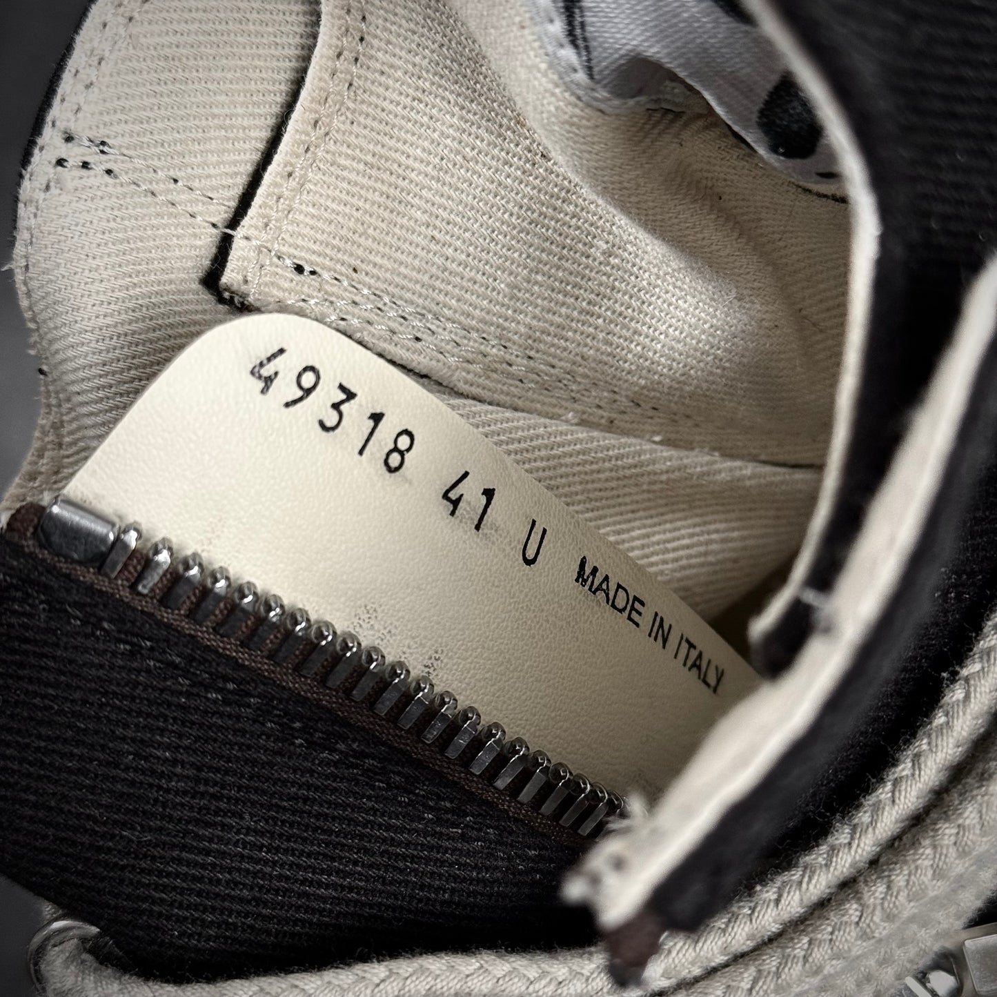 Rick Owens „Jumbo Hexagram“ Ramones F/W23 LUXOR