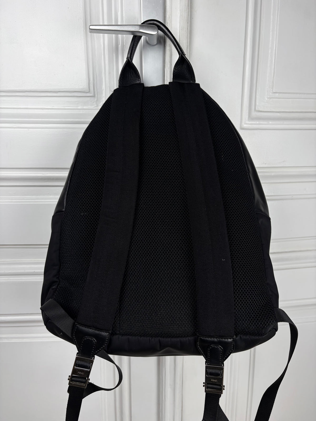 Fendi Silver Eye Monster Backpack