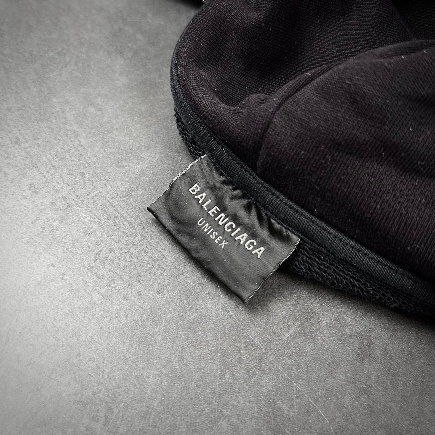 Balenciaga sticker zip hoodie sample