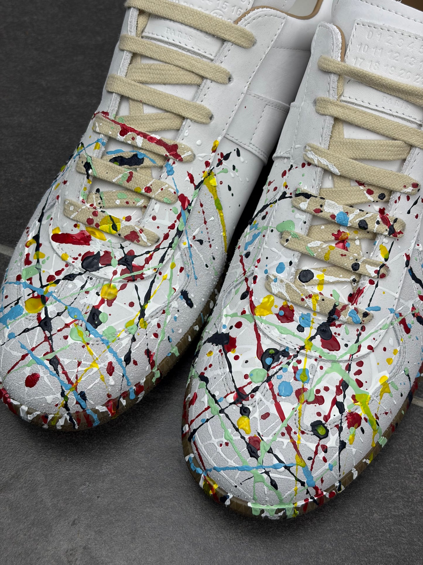 Maison Margiela Paint Splatter Gats