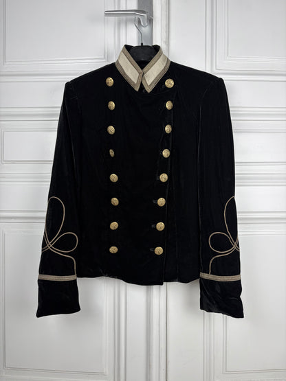 Ralph Lauren Velour Napoleon Jacket