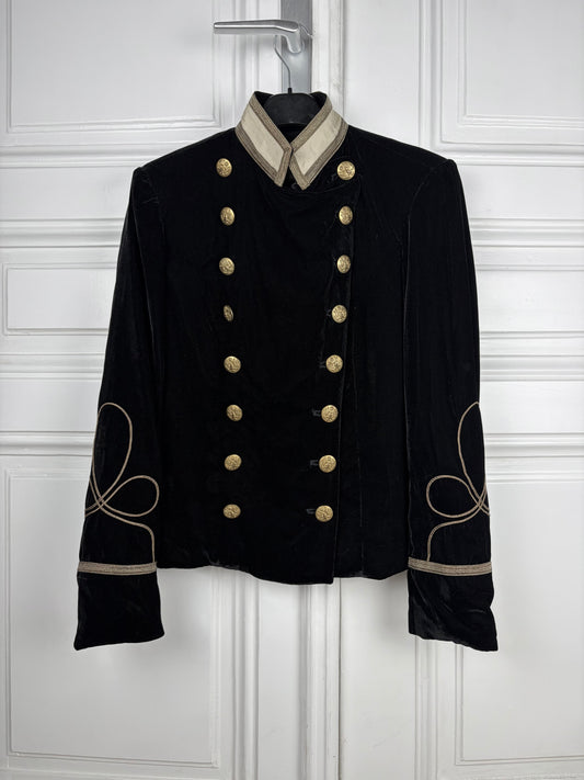 Ralph Lauren Velour Napoleon Jacket