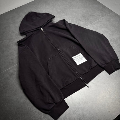 Balenciaga sticker zip hoodie sample