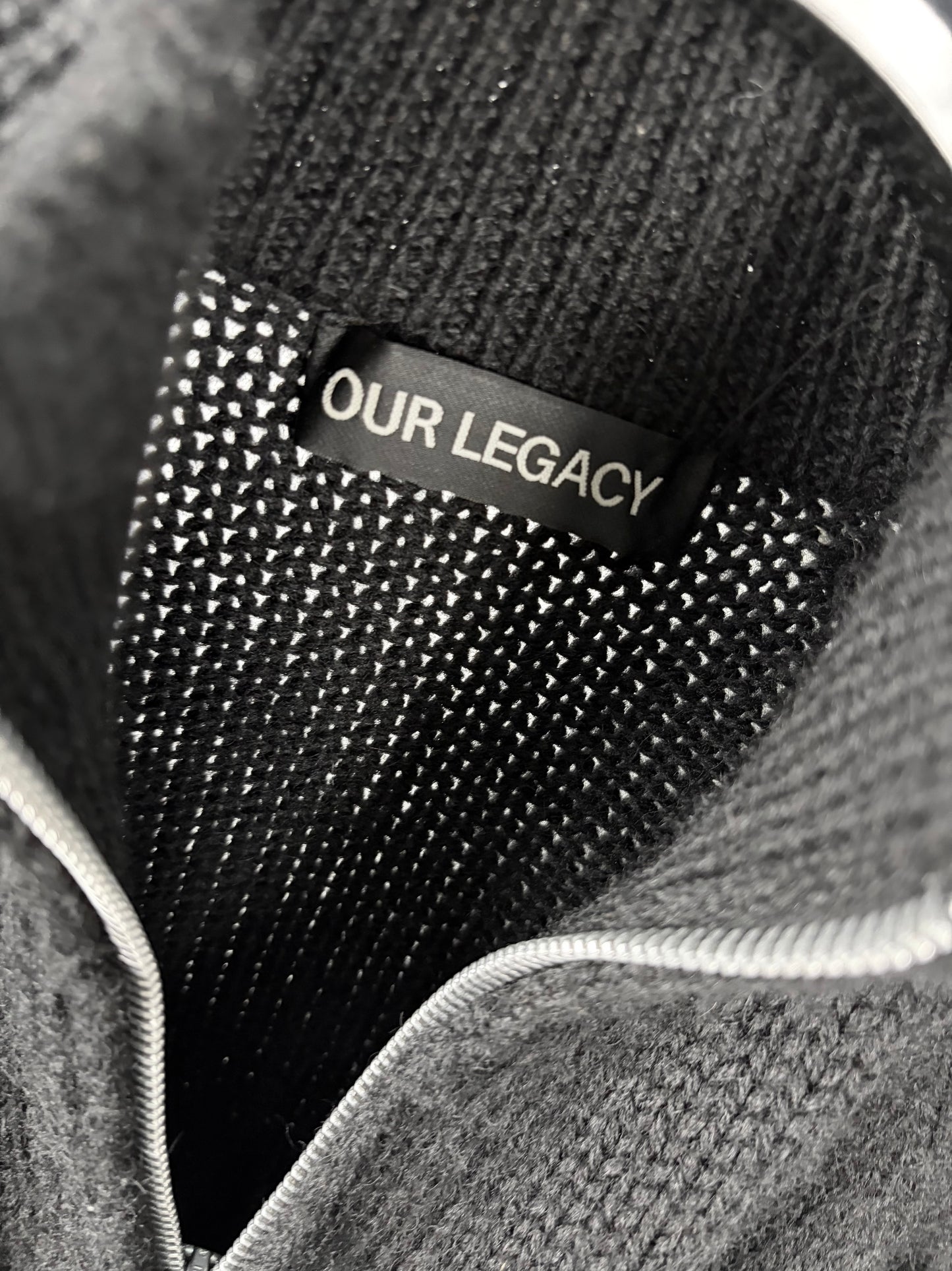 Our Legacy Wool Boxy Zip