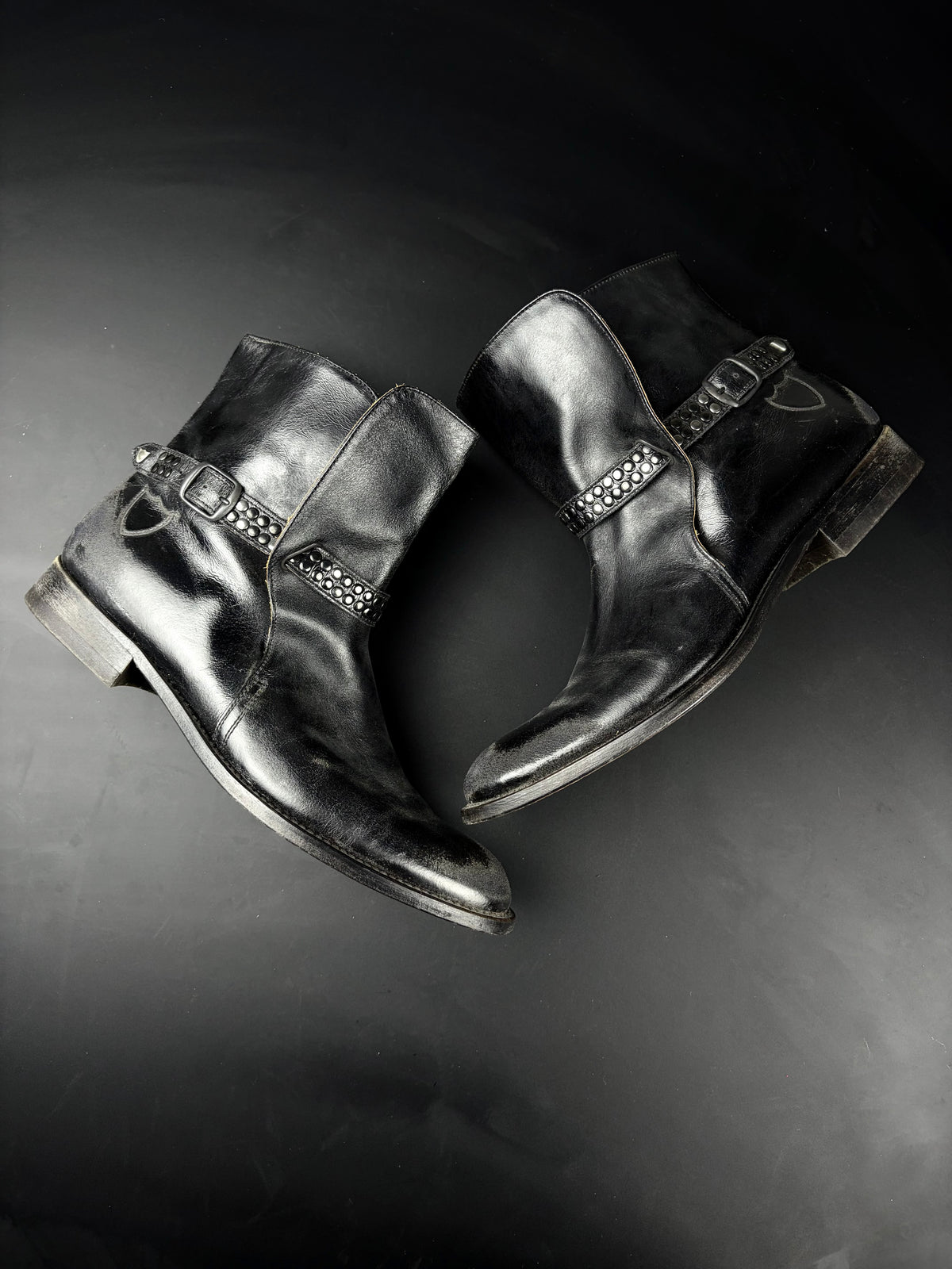 HTC Studded Shield Boots