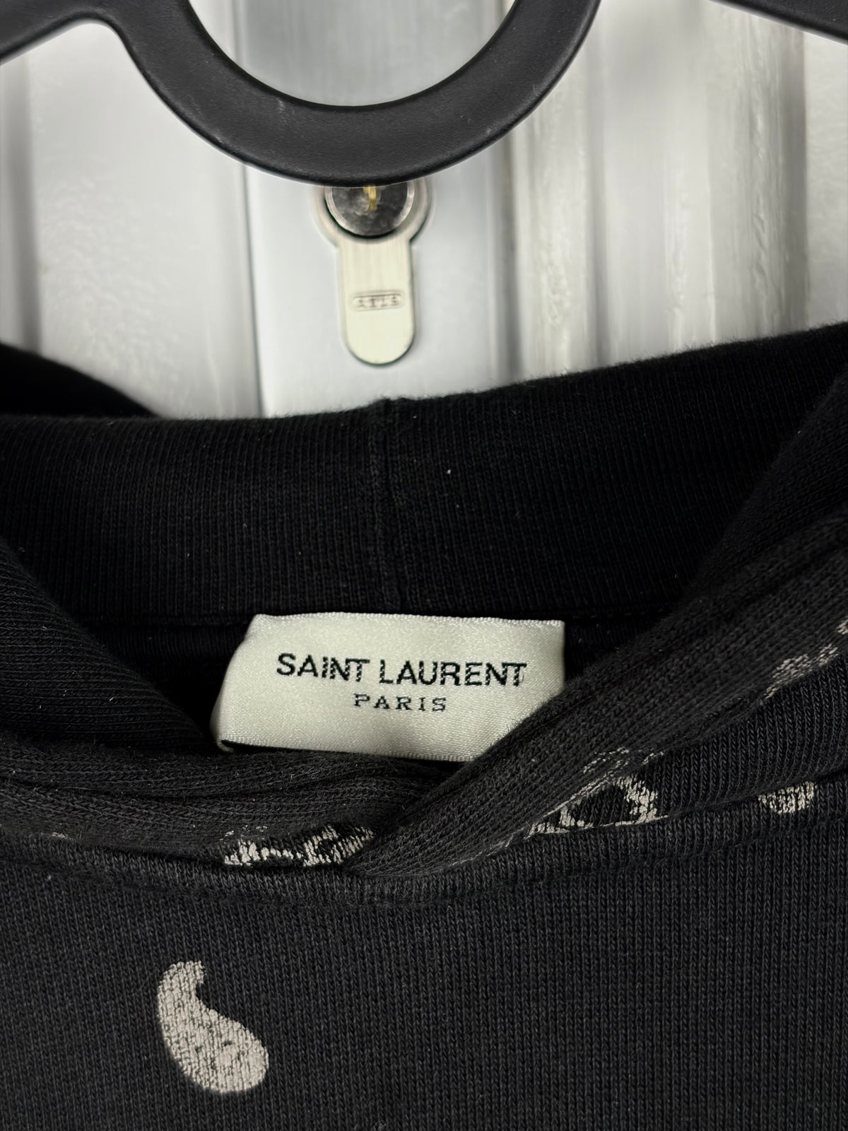 Saint Laurent Paisley Hoodie