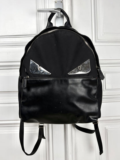 Fendi Silver Eye Monster Backpack