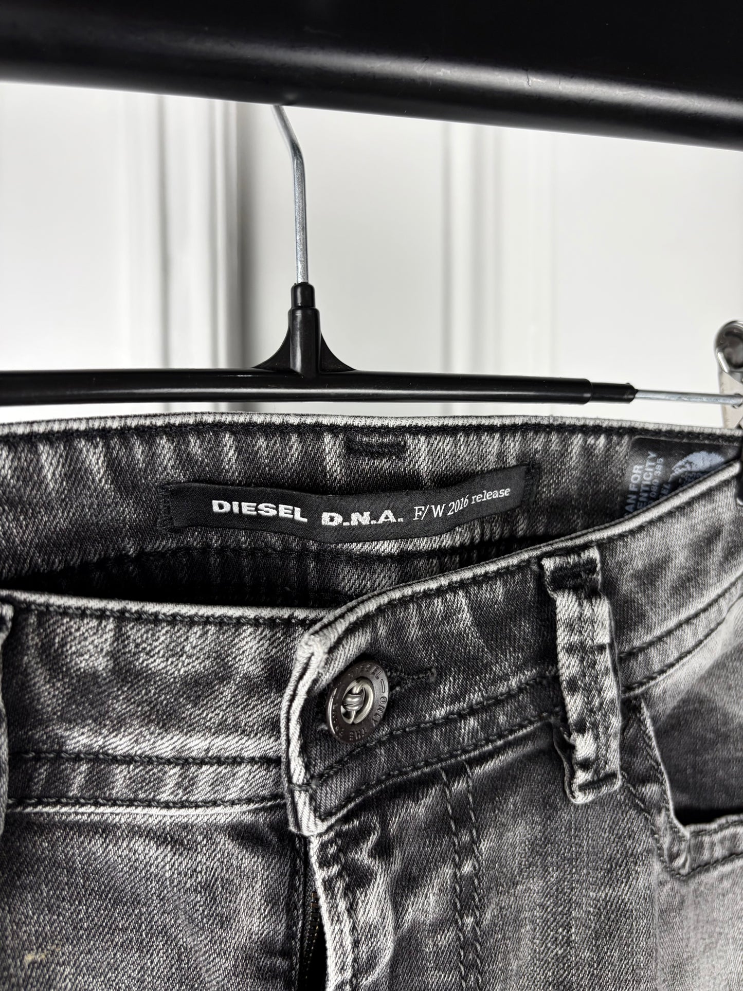Diesel FW2016 Distressed Denim