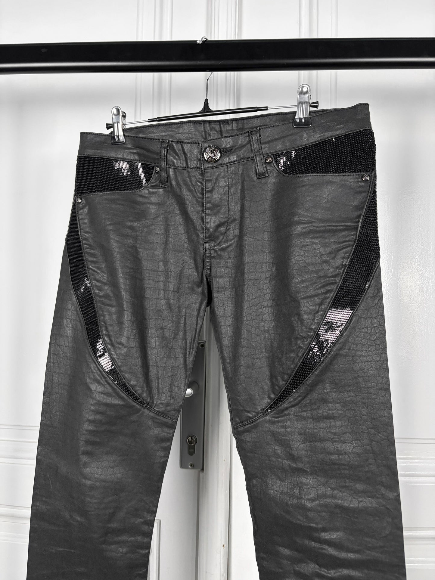 Faith connexion waxed jeans