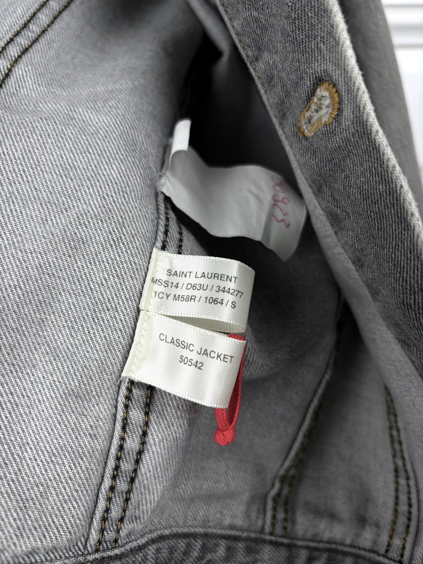 Saint Laurent SS14 Sample Denim Jacket