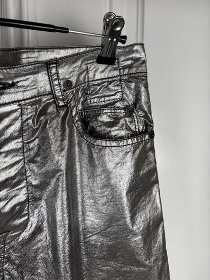 Rick Owens Sample Olmar & Mirta Silver Tyrone Cut Pants