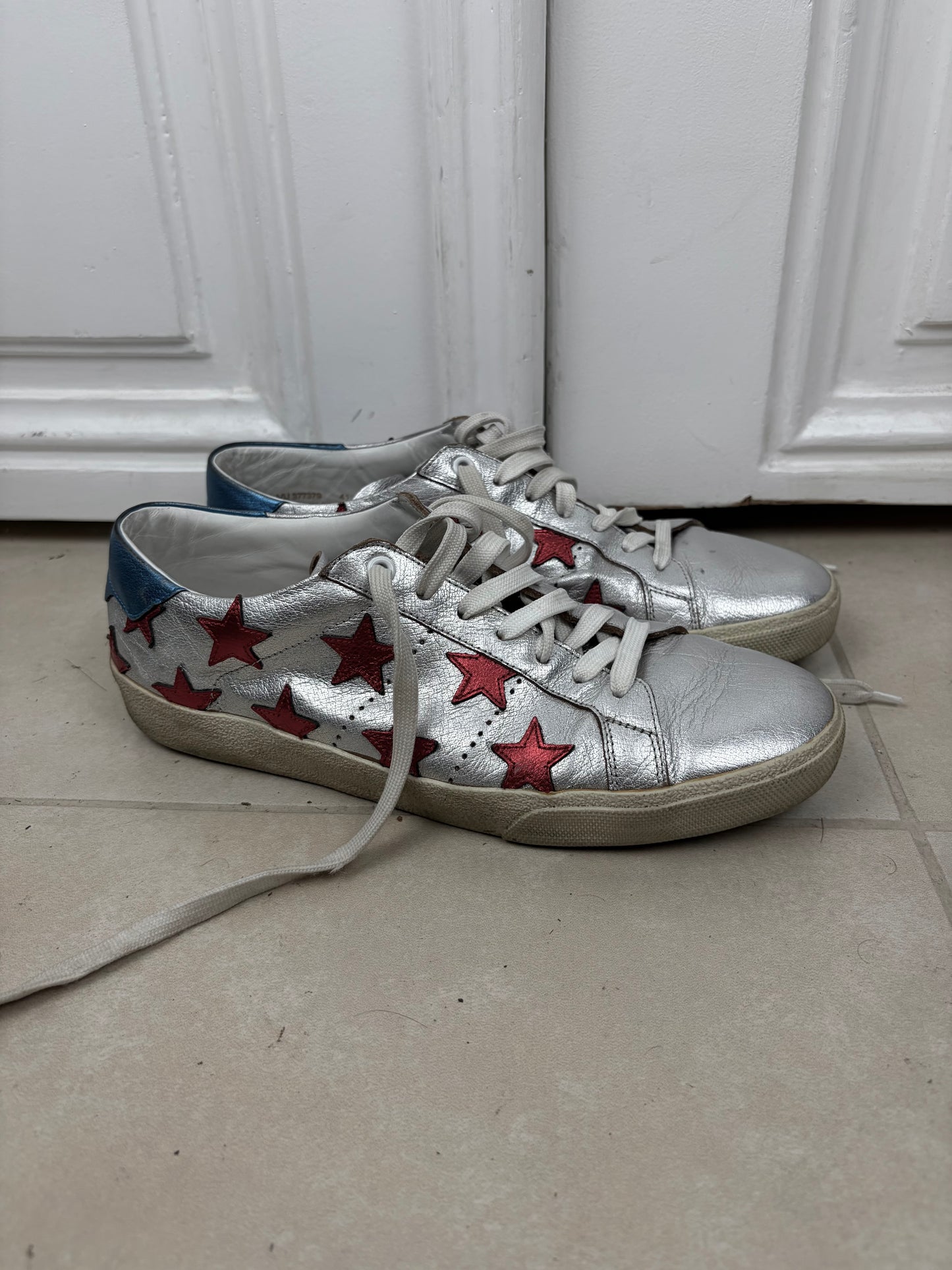 Saint Laurent Silver Star Sneaker