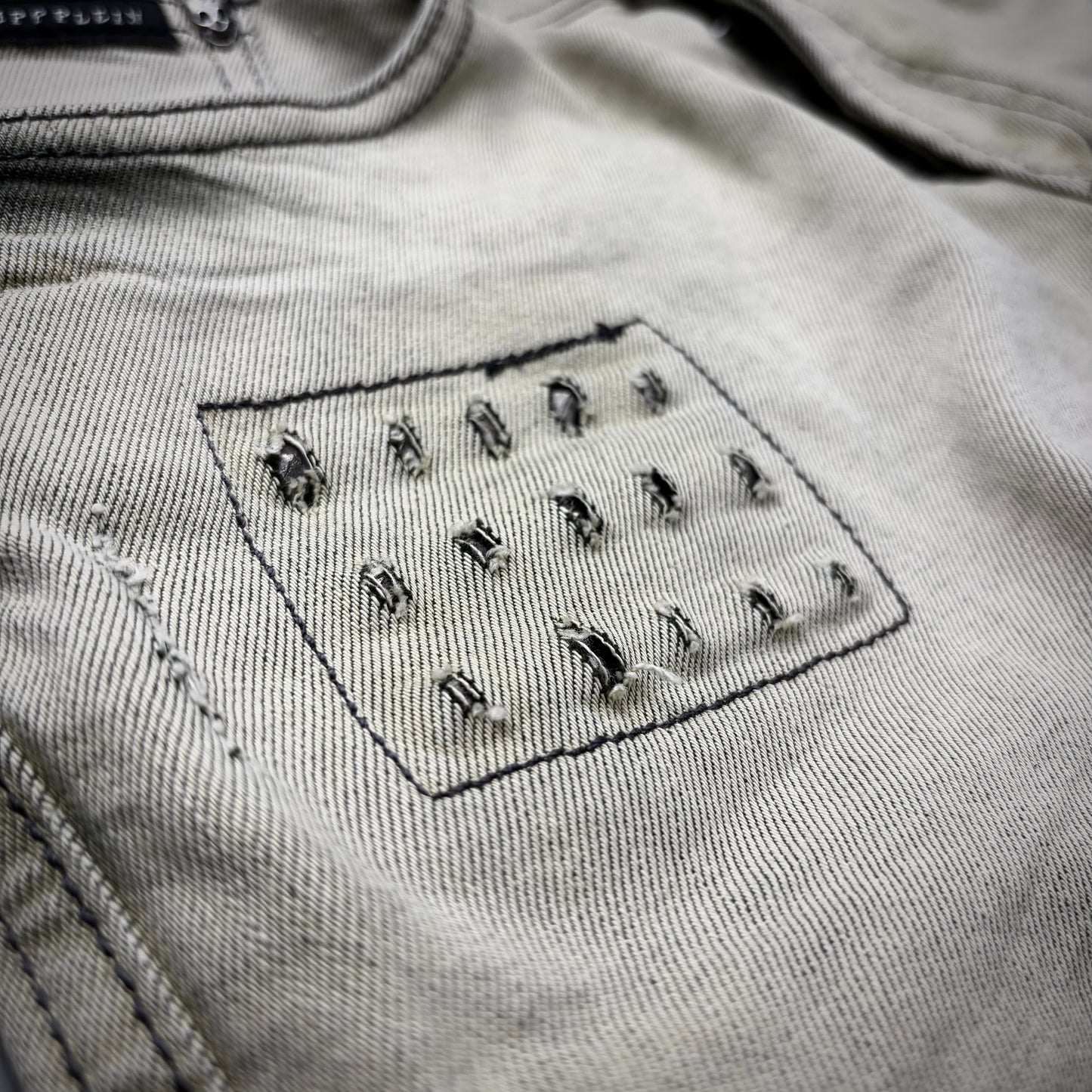 Philipp Plein Acid Spike Denim