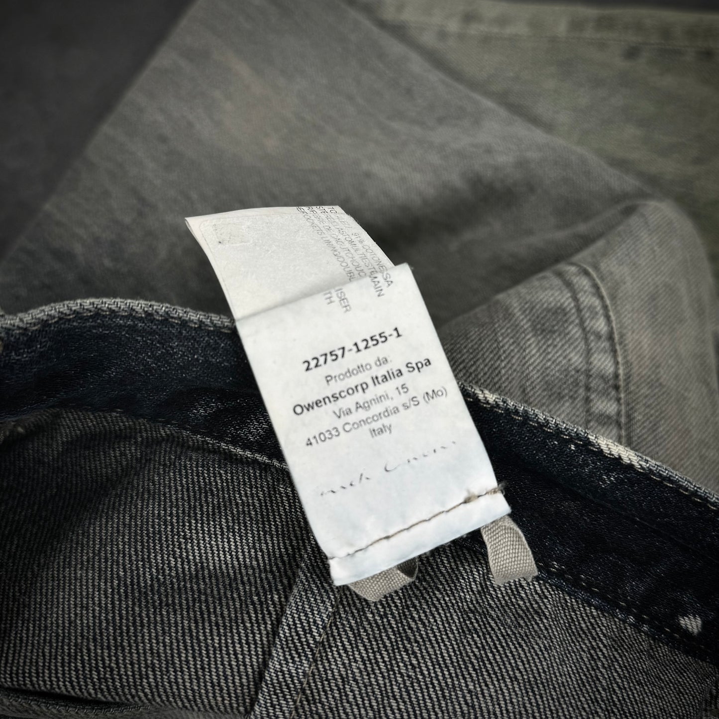 Rick Owens „Acid Degrade“ SAMPLE Bolan