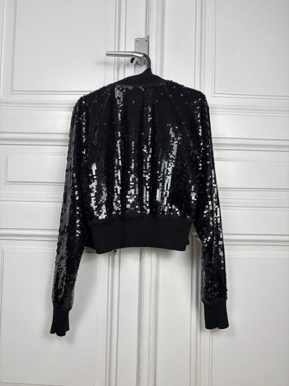 Rick Owens SS23 cropped flight jacket