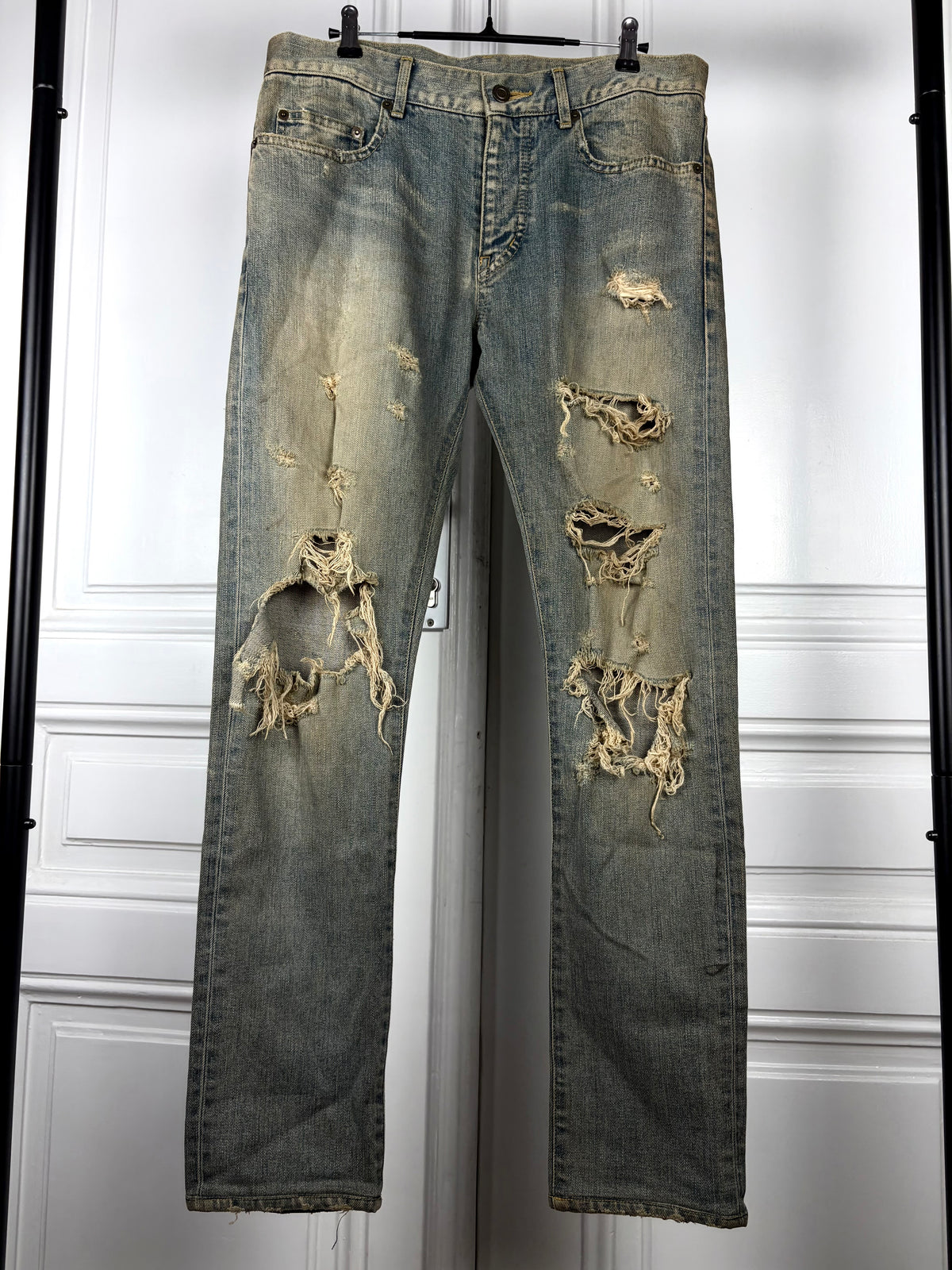 Saint Laurent Crash Denim