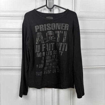 Only The Strong Survives Studded Longsleeve