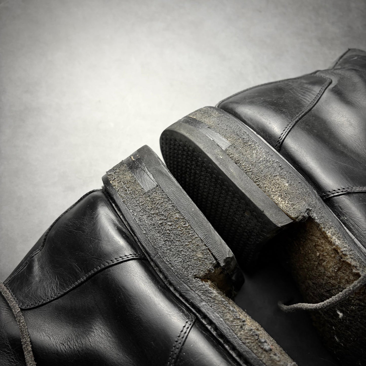 Rick owens lego sole boots