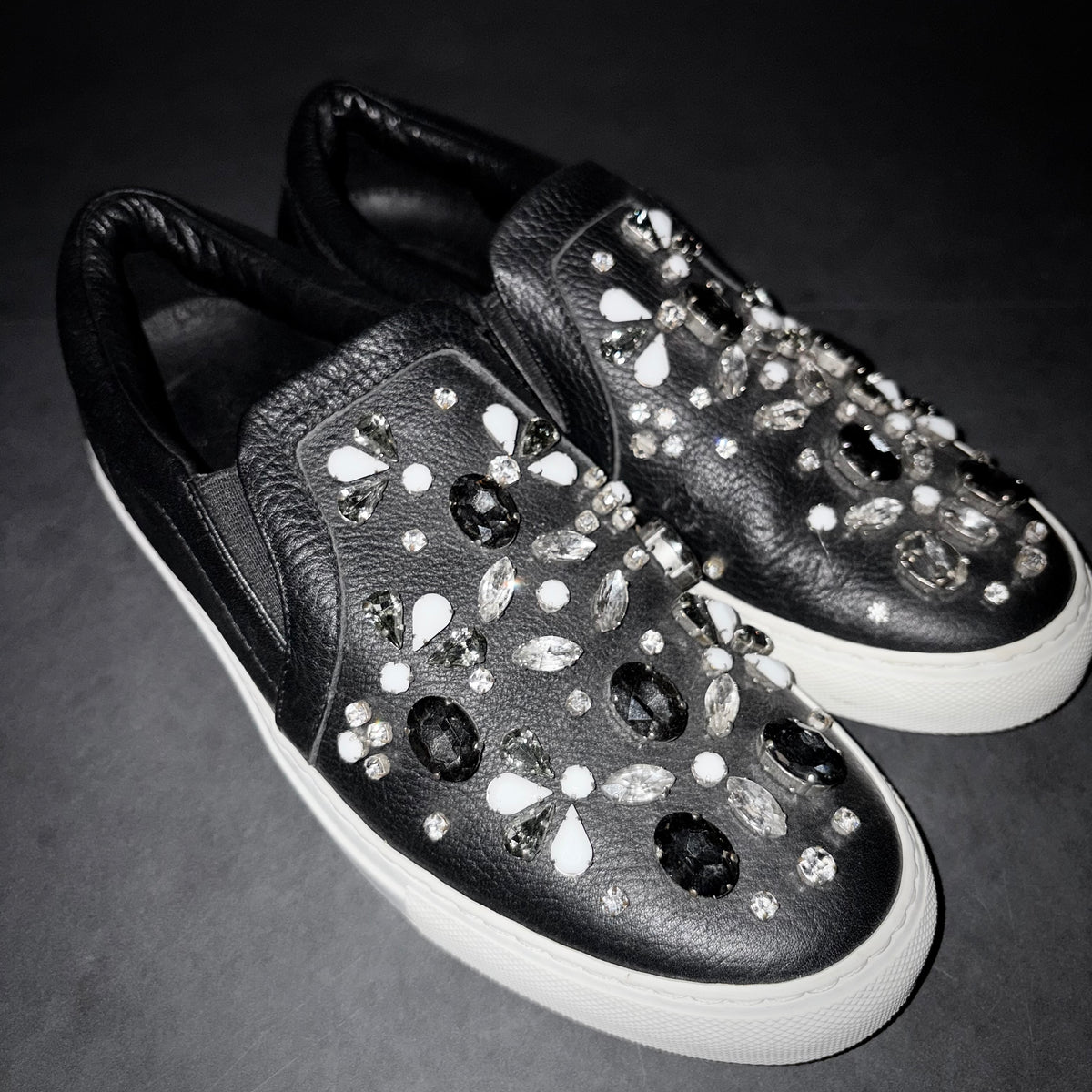 Philipp Plein Diamond Slip Ons