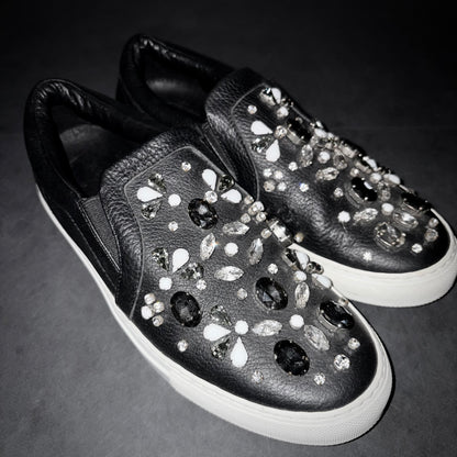 Philipp Plein Diamond Slip Ons