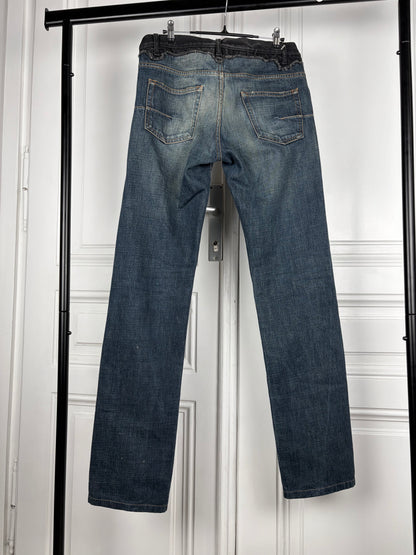 Dior Cummerbund Denim By Hedi Slimane