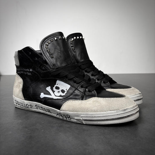 Philipp plein studded high top sneaker