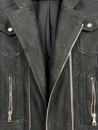 Balmain by Olivier Rousteing Multi Zip Biker Jacket