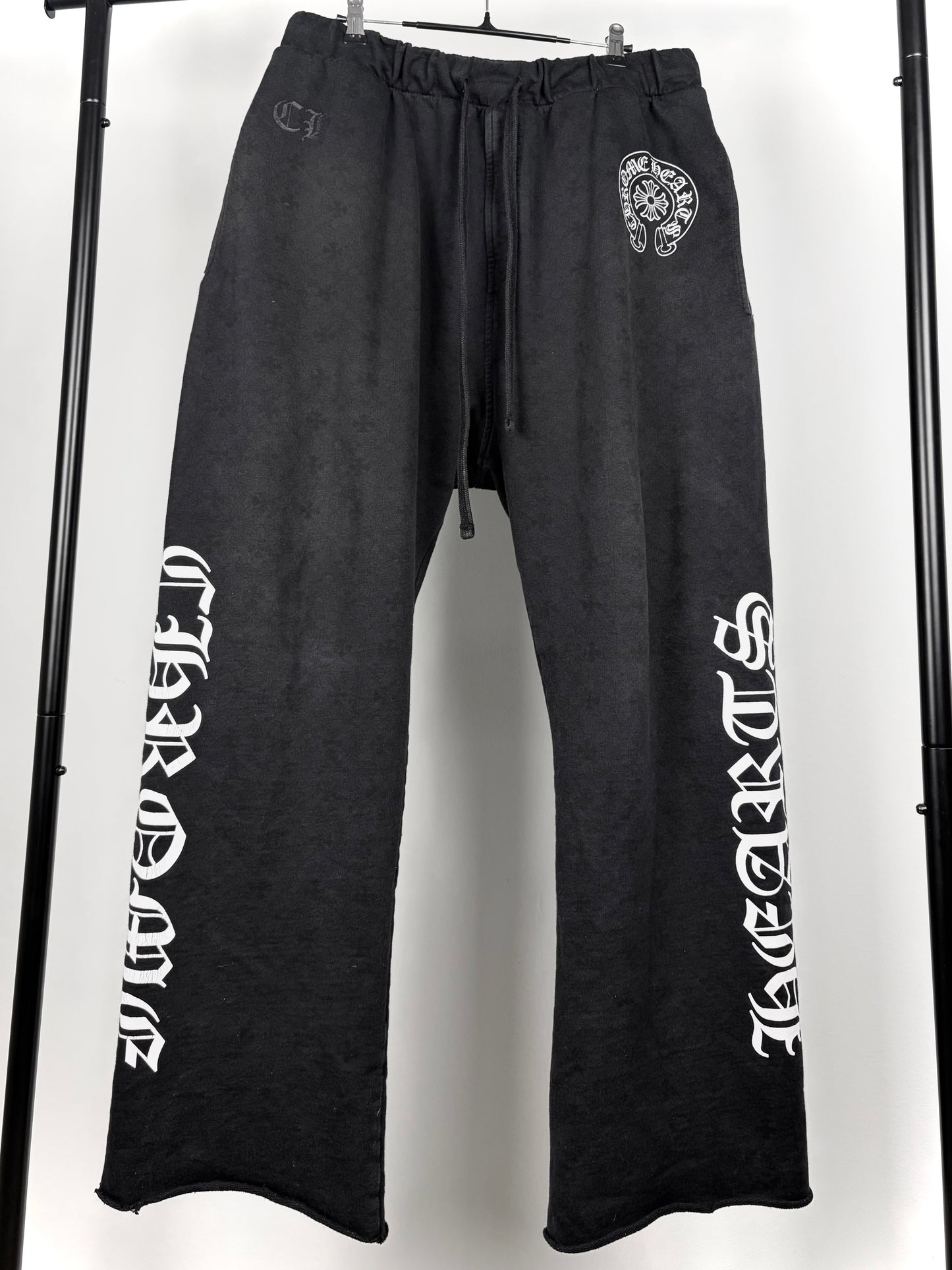 Chrome Hearts Monogram Open Leg Jogger