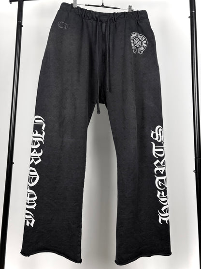 Chrome Hearts Monogram Open Leg Jogger