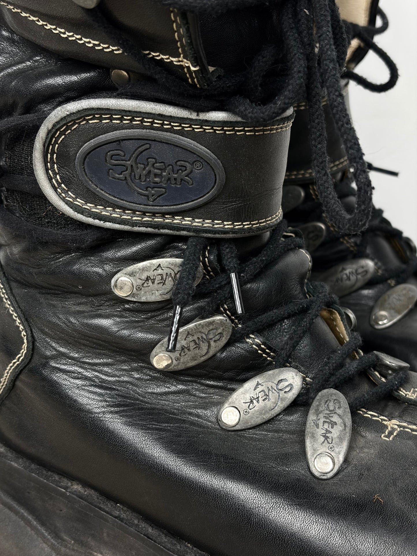 Vintage swear high top boots