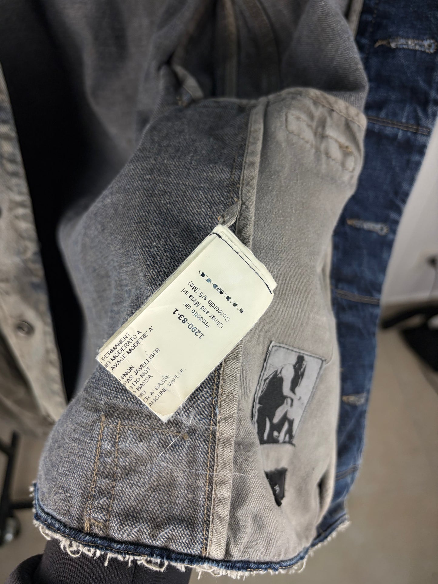 Rick Owens Olmar&Mirta Delft Denim Jacket