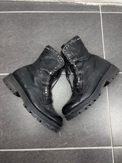 AS98 Pierced Military Boots