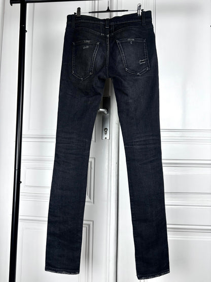 Saint Laurent 2016 Crash Denim