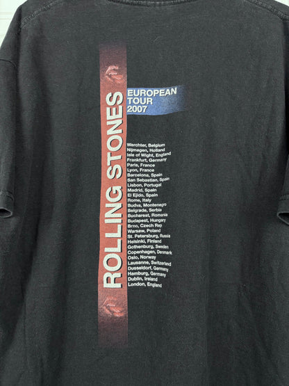 Rolling Stones 2007 Euro tour Shirt