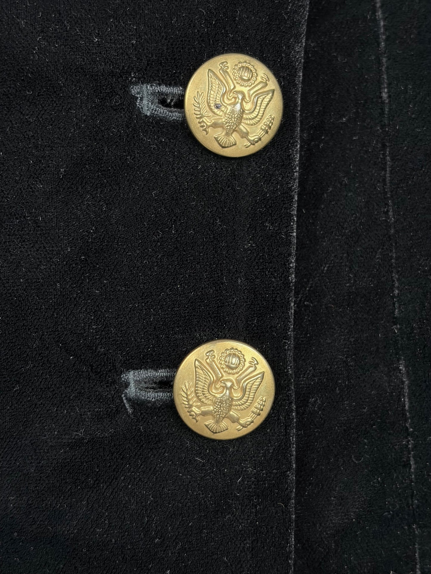 Ralph Lauren Velour Napoleon Jacket