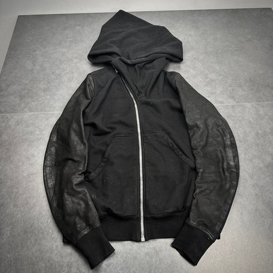 Rick Owens 2016 Leather „Mountain“ Hoodie