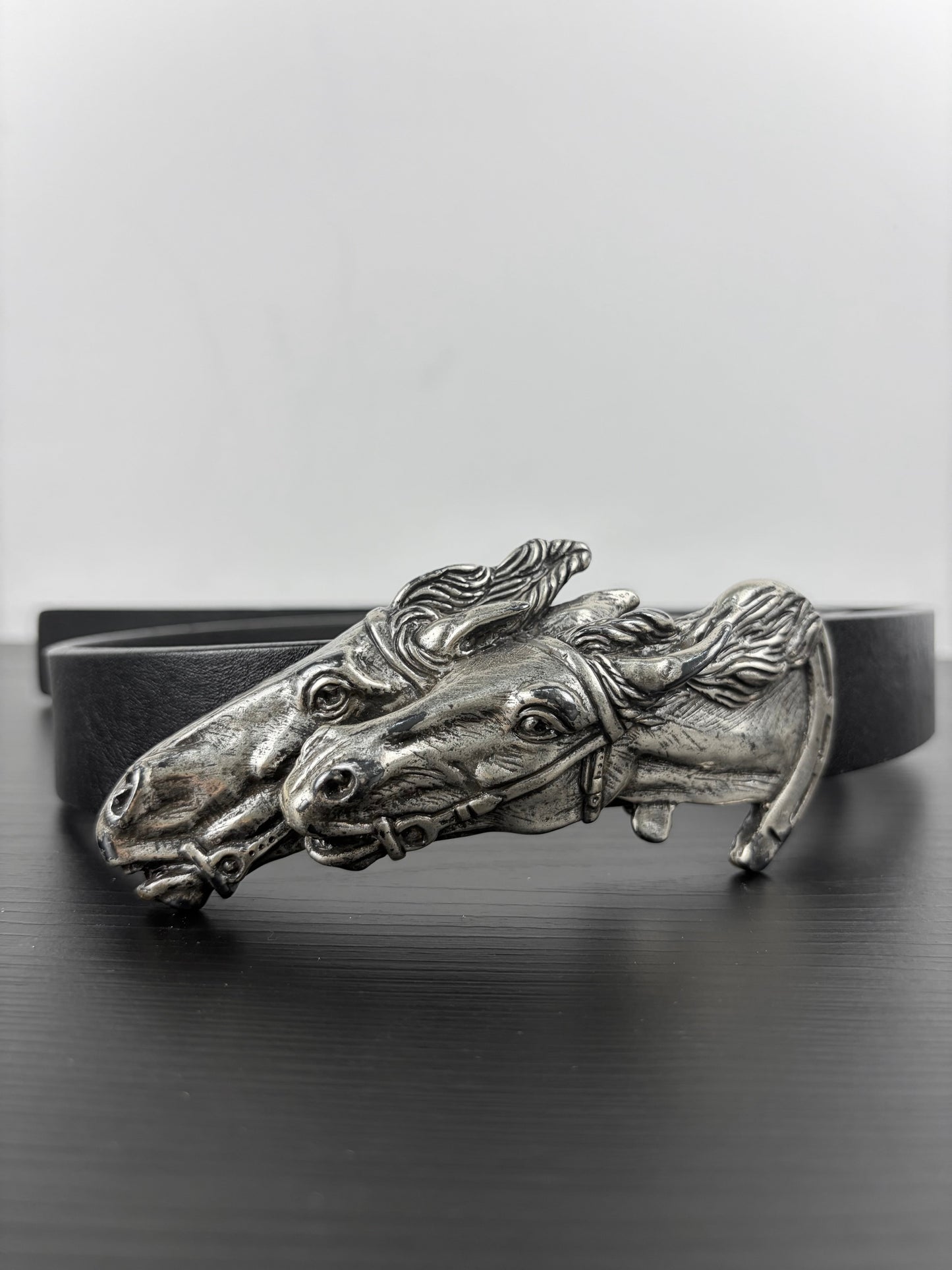 Gucci Double Horse Belt