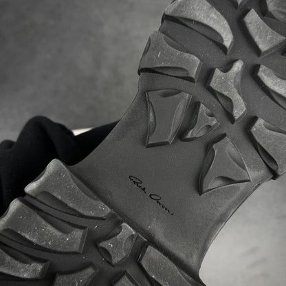 Rick Owens Beatle Bozo Tractor Boots S/S23 LIDO