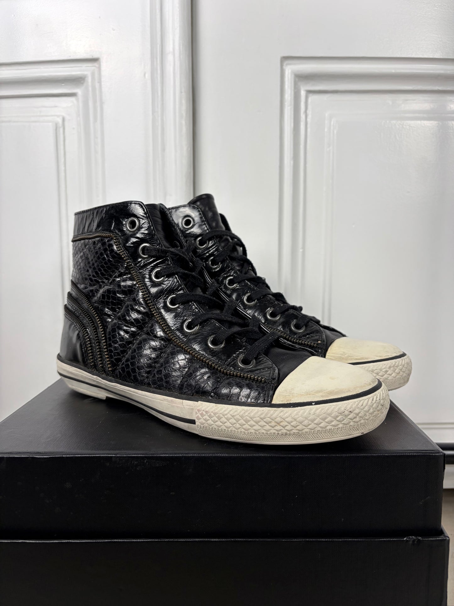 ASH Snakeskin Chucks