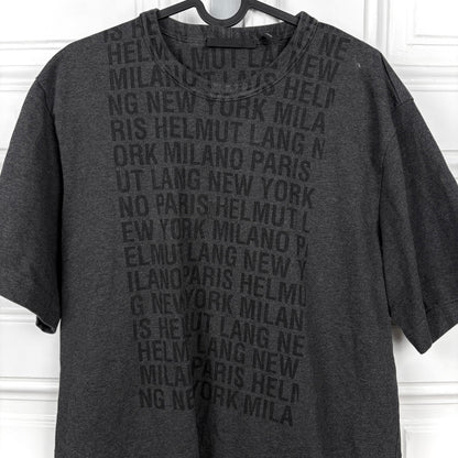 Helmut Lang Script Tee