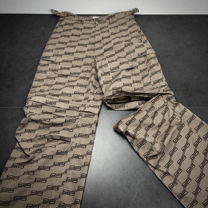 Balenciaga transformable logo camo