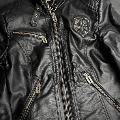 Philipp plein Razorblade leather jacket