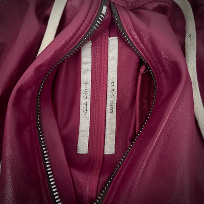 Rick Owens „Cargobela“ SAMPLE Leather Shorts