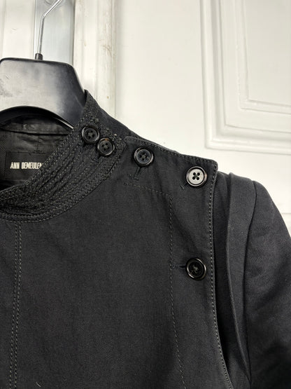 Ann Demeulemeester SS11 Canvas Fencing Jacket