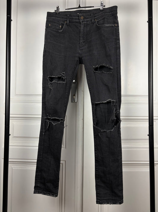 Saint Laurent Crash Denim