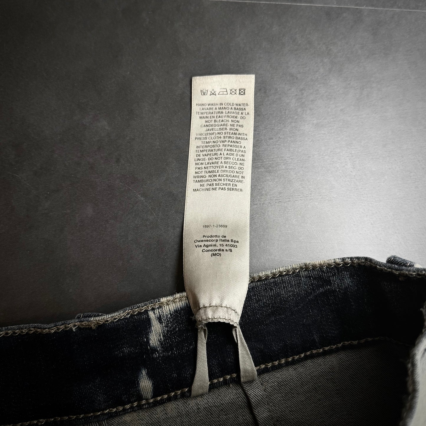 Rick owens acid bolan